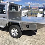 Dual Cab Ute Tray for White Pickup